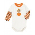 Body Manga Longa Corujinha - 6 a 12 meses - Gymboree