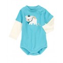 Body bebê urso - 6 a 12 meses - Gymboree