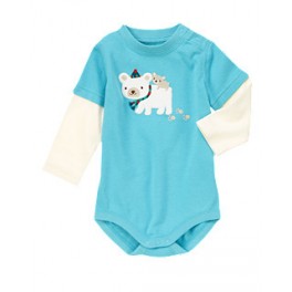 Body bebê urso - 6 a 12 meses - Gymboree