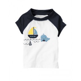 Camiseta de praia fps 50 - 3 a 6 meses - Gymboree Camiseta de praia fps 50 - 3 a 6 meses - Gymboree