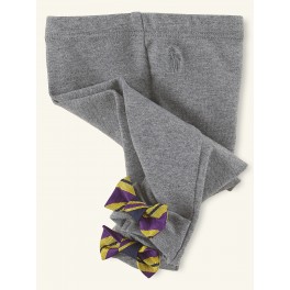 Leggins Jacquard Boluder Cinza - 6 meses - Ralph Lauren Leggins Jacquard Boluder Cinza - 6 meses - Ralph Lauren