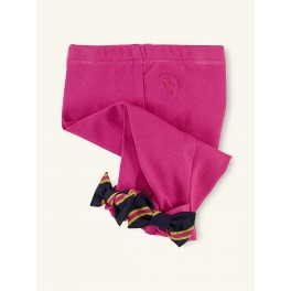 Leggins Jacquard Preppy Pink - 6 meses - Ralph Lauren Leggins Jacquard Preppy Pink - 6 meses - Ralph Lauren
