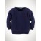 Pullover M/L Newport Azul Marinho - 12 meses - Ralph Lauren