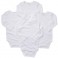 Kit 4 Pçs Body Branco Manga Longa - 3 Meses - Carter´s