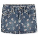Mini Saia estampada Jeans - 12 a 18 meses - Arizona