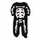 Pijama Divertido Esqueleto - 9 Meses -   Carter´s