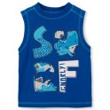 Camiseta Regata Azul  - 2 anos - Okie Dokie