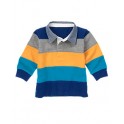 Camiseta Manga Longa Listrada Rugby - 2 anos - Gymboree