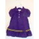 Vestido Equestre Polo Studio Lilás - 6 meses - Ralph Lauren