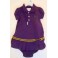 Vestido Equestre Polo Studio Lilás - 6 meses - Ralph Lauren