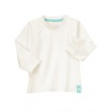 Camiseta Branca M/L com Ilhós - 2 anos