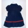 Vestido Equestre Polo New Port Marinho - 9 meses - Ralph Lauren