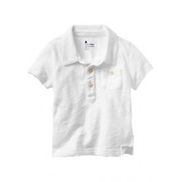 Camisa Polo Branca - 12 a 18 Meses - Baby Gap Camisa Polo Branca - 12 a 18 Meses - Baby Gap