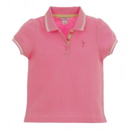 Camiseta Polo Pink  - 24 meses - Hartstrings