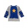 Camisa Manga Longa Capa Heroi - Gymboree - 6 a 12 Meses