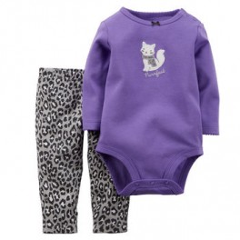 Conjunto 2 Pçs Carter´s Body M/L e Calça - 12 Meses Conjunto 2 Pçs Carter´s Body M/L e Calça - 12 Meses