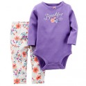 Conjunto 2 Pçs Carter´s Body M/L e Calça - 12 Meses