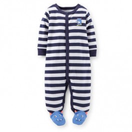 Pijama Cotton Sleep & Play Listrado - 9 Meses Pijama Cotton Sleep & Play Listrado - 9 Meses