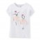 Camiseta Carter´s Bailarina Manga Curta - 2T