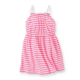 Vestido Carter´s Listrado Pink - 3T