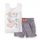 Conjunto Carter´s 2 Pçs Camiseta regata e Shorts - 12 Meses - Menina