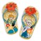 Chinelo - Anna e Elza - Disney Store - Tamanho 25/26