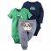 Conjunto Carter´s 3 Pçs - Body M/L, Body M/C, Calça - 12 Meses